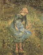 Camille Pissarro The Shepherdess oil painting